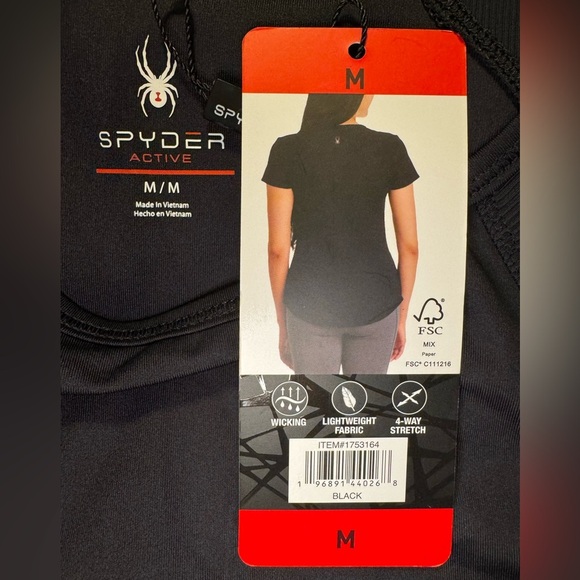 Spyder Active Performance Athletics Tee - Picture 6 of 8